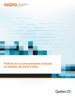 Portrait de la consommation d'alcool au Québec de 2000 à 2015