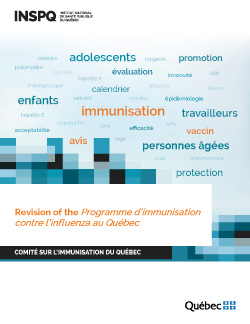 Revision of the Programme d’immunisation contre l’influenza au Québec