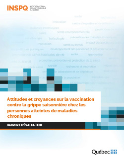 Attitudes et croyances sur la vaccination contre la grippe saisonnière chez les personnes atteintes de maladies chroniques
