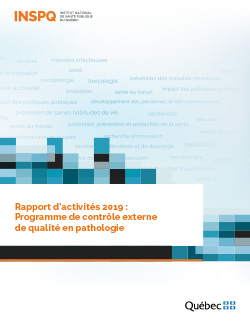 Rapport d’activités 2019 : Programme de contrôle externe de qualité en pathologie