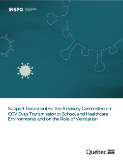 Support Document for the Advisory Committee on COVID-19 Transmission in School and Healthcare Environments and on the Role of Ventilation